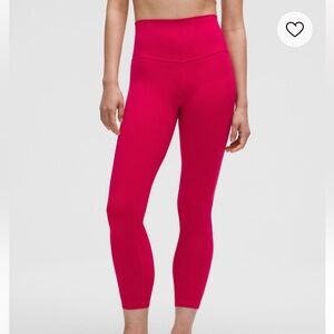 Lululemon Align 28” Pink Dragonfruit Leggings